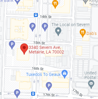 Jefferson Parish Severn Avenue branch map